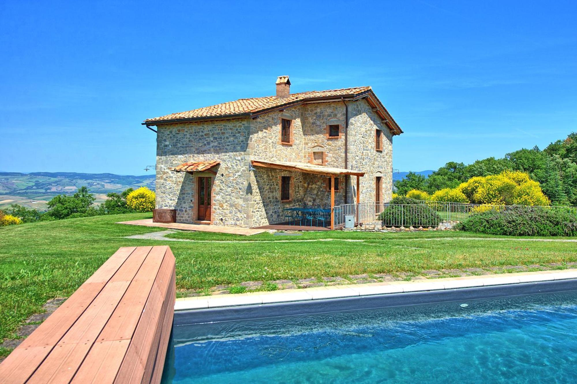 Villa San Michele By Posarellivillas Campiglia d'Orcia Bagian luar foto