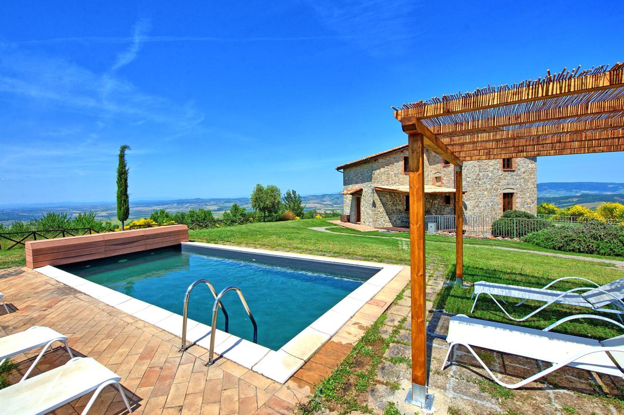 Villa San Michele By Posarellivillas Campiglia d'Orcia Bagian luar foto