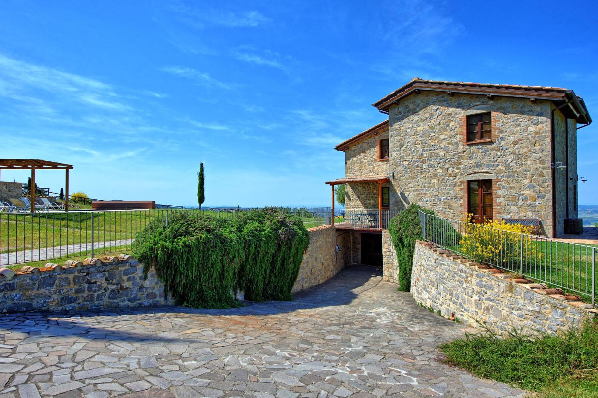 Villa San Michele By Posarellivillas Campiglia d'Orcia Bagian luar foto