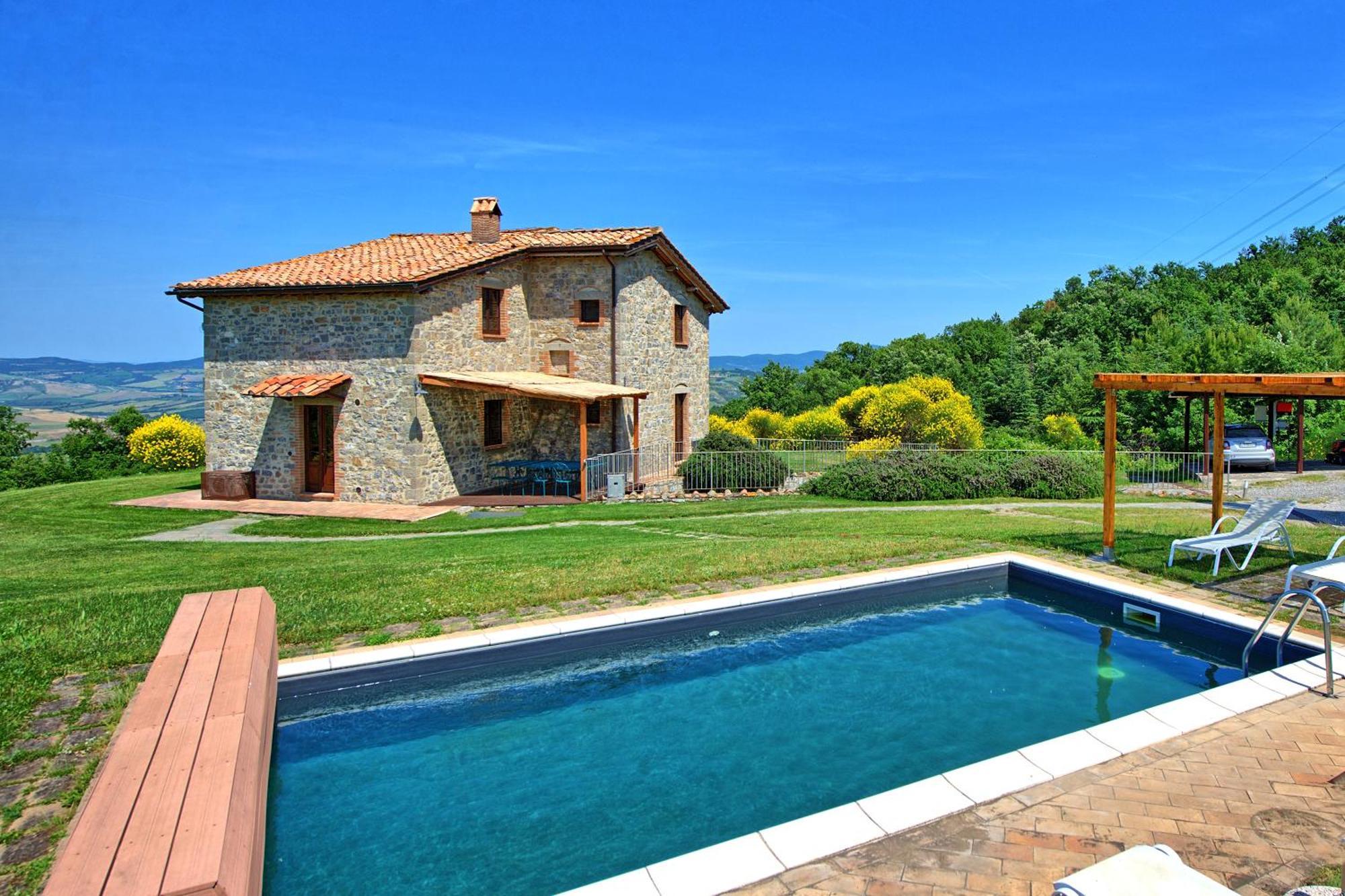 Villa San Michele By Posarellivillas Campiglia d'Orcia Bagian luar foto